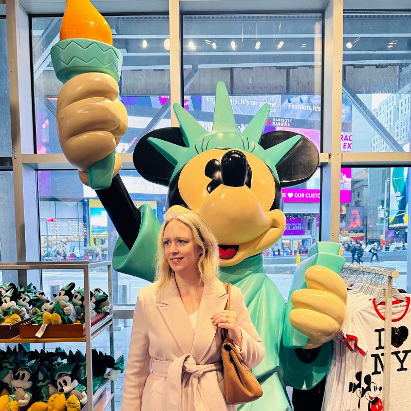 Mickey Mouse In New York Disney Store