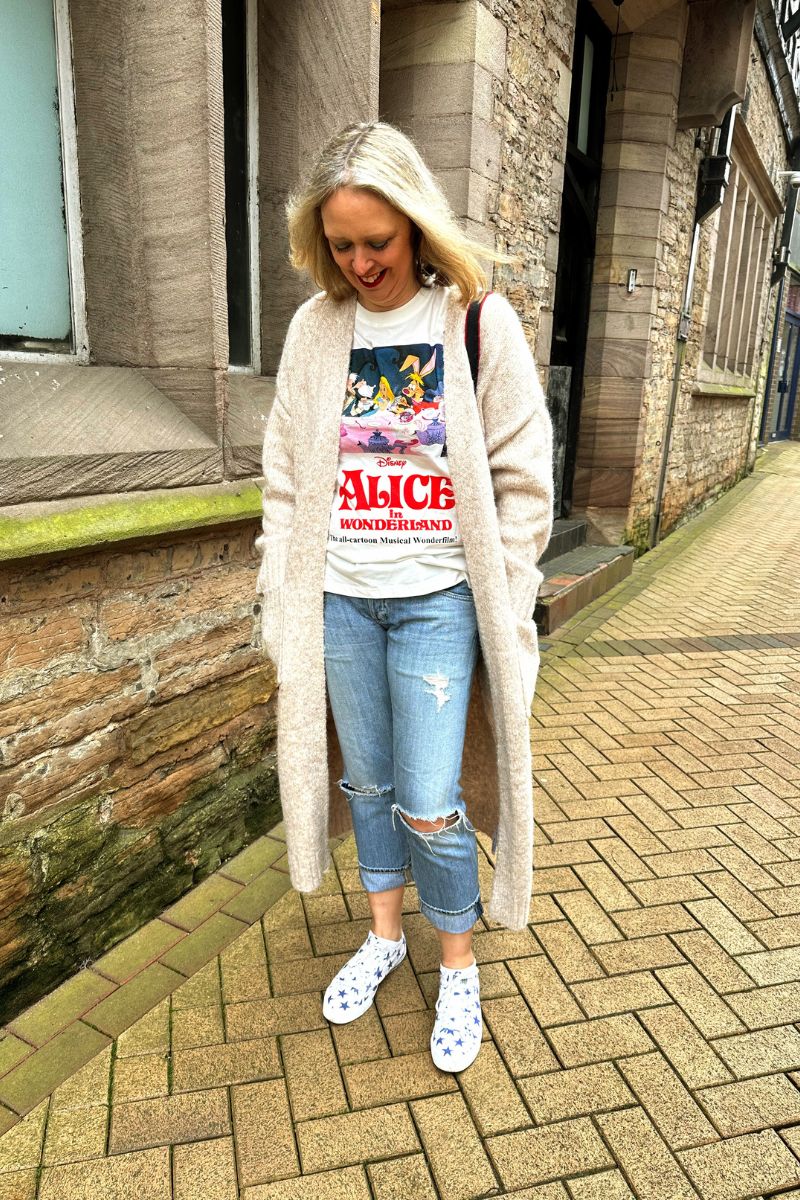 Styling My Blue Star Converse