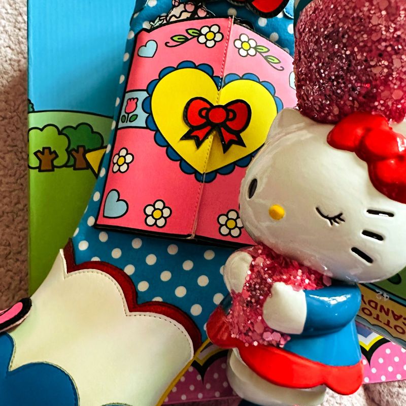 Styling My Hello Kitty Blue Polka Dot Boot