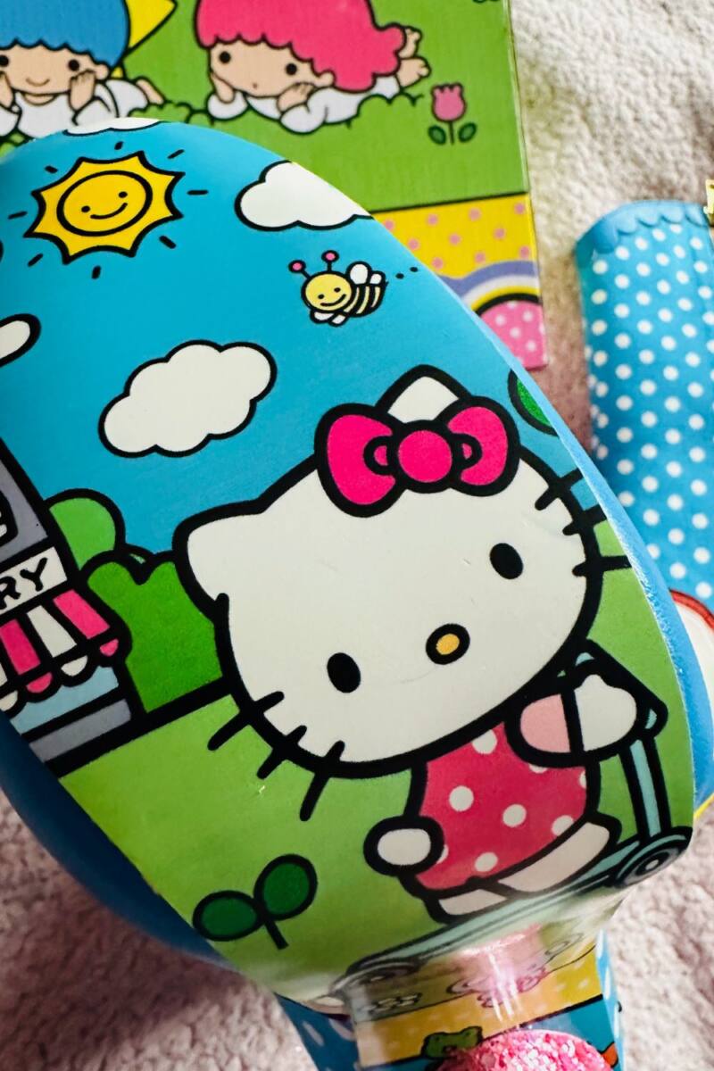 Styling My Hello Kitty Blue Polka Dot Boots