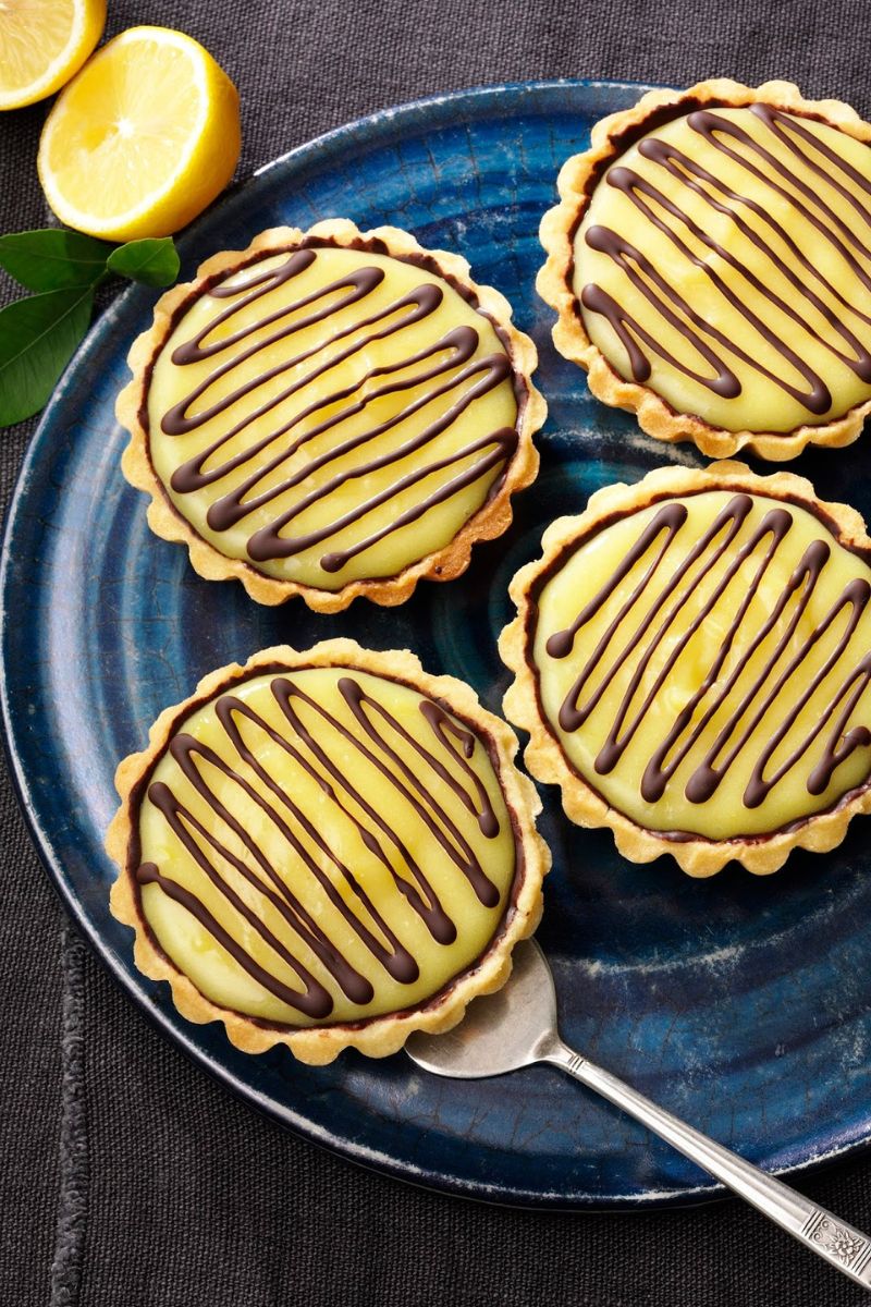 Lemon and Chocolate Tart