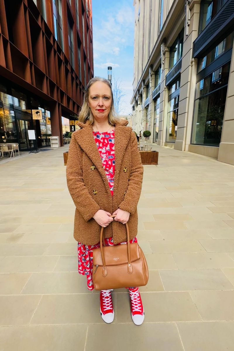 Maxi Dress Vibes: Rocking My Red Dress Across London