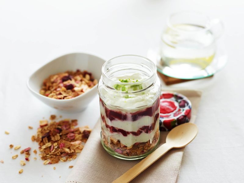 Raspberry Breakfast Yoghurt