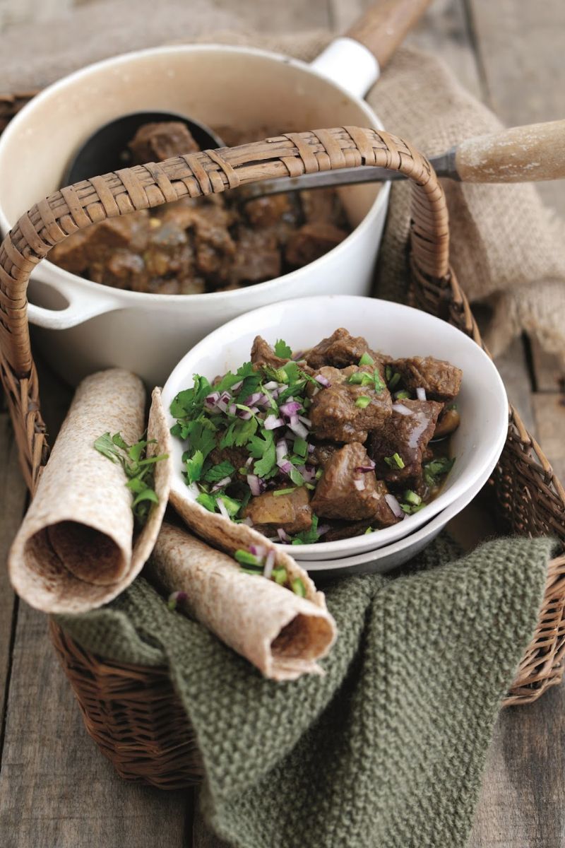 Welsh Lamb Curry With Aubergine & Figs