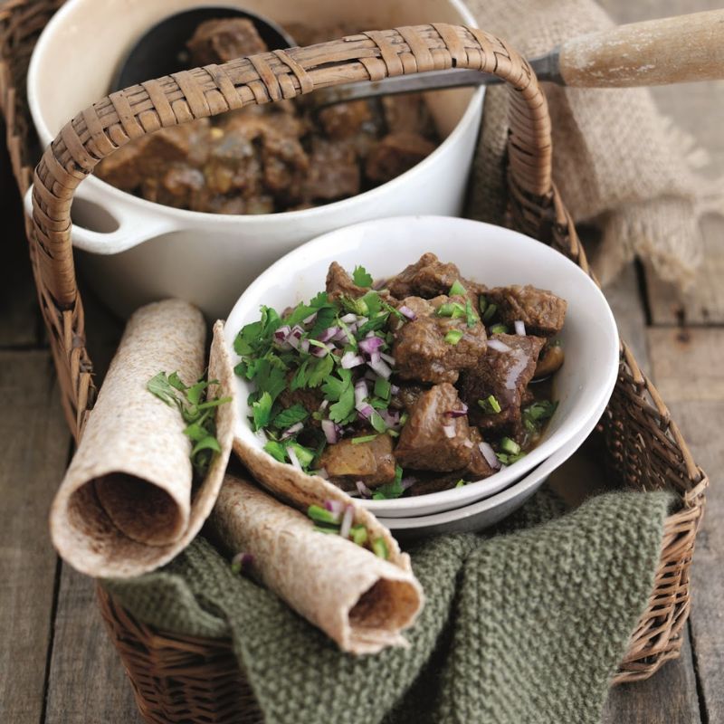 Welsh Lamb Curry With Aubergine & Figs