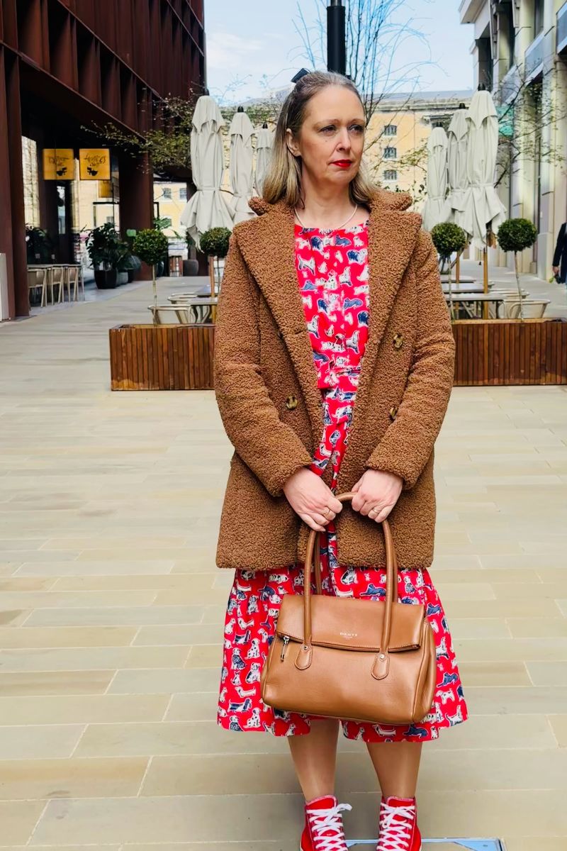 Maxi Dress Vibes: Rocking My Red Dress Across London