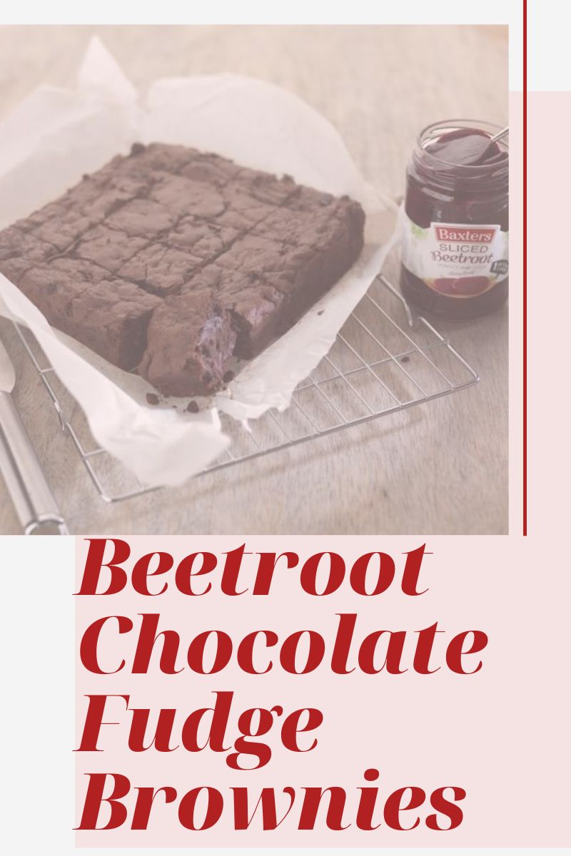 Beetroot Chocolate Fudge Brownies