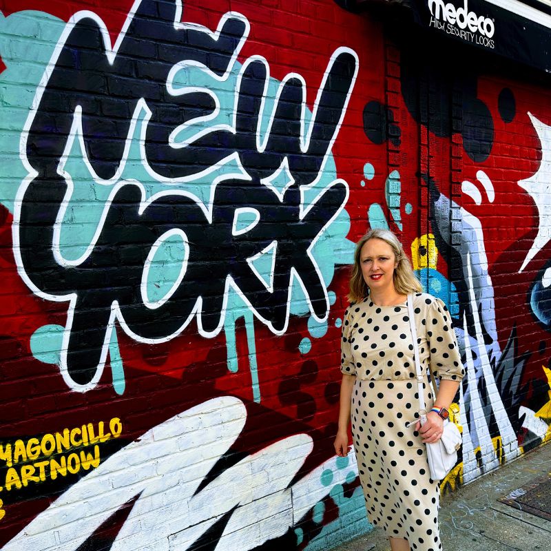 Five Photos On Friday: Exploring New York City And A Polka Dot Dress