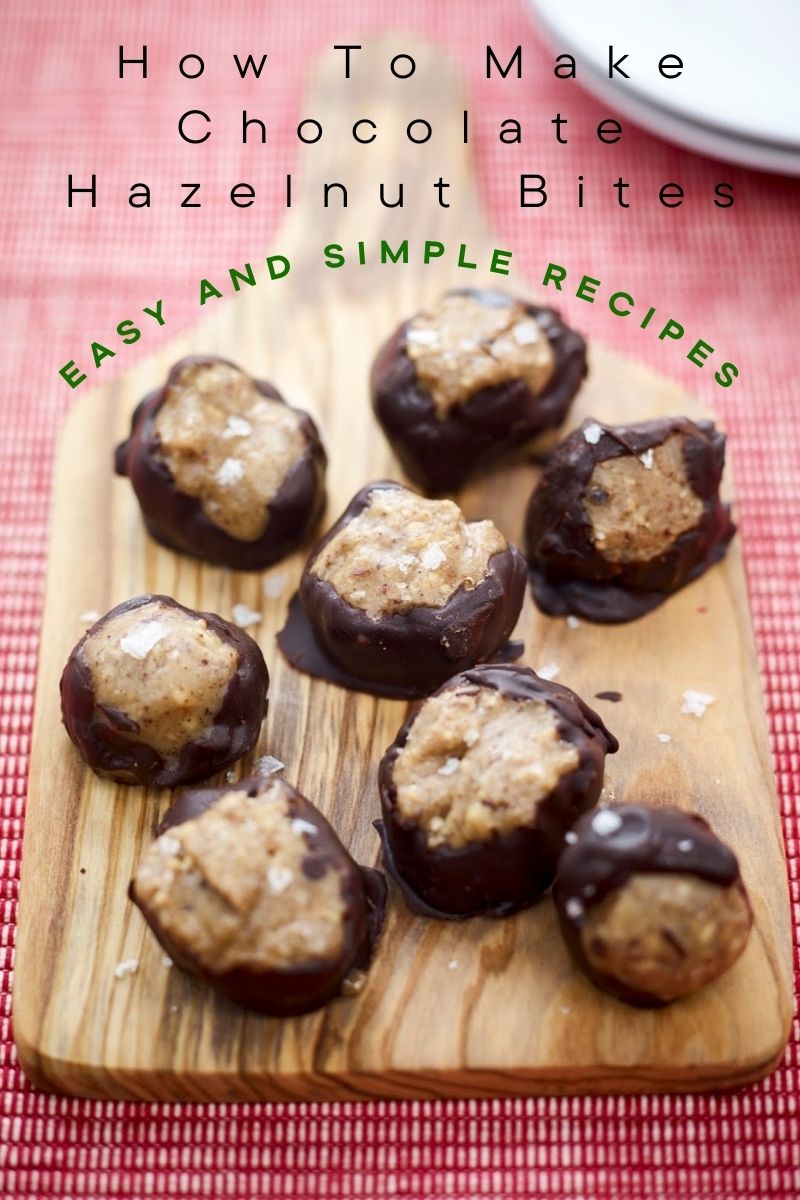 Chocolate Hazelnut Bites