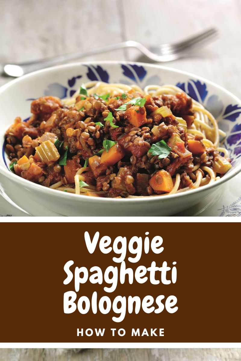 How To Make Veggie Spaghetti Bolognese
