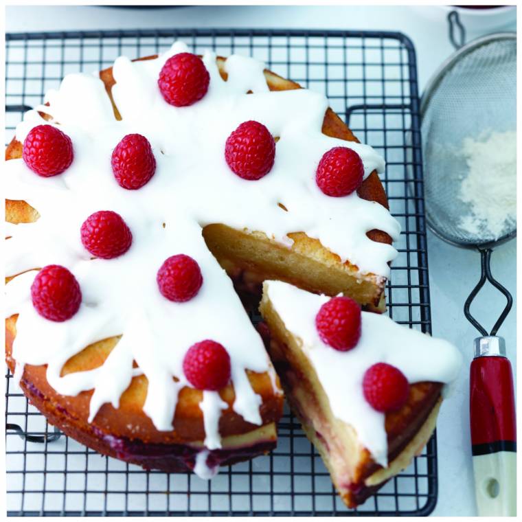 Raspberry Lemon Drizzle Cake And How To Make