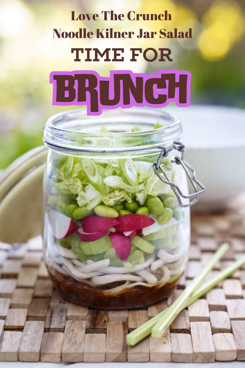 Love The Crunch Noodle Kilner Jar Salad