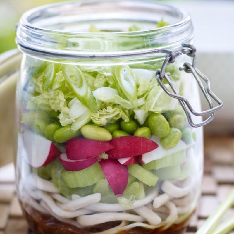 Love The Crunch Noodle Kilner Jar Salad