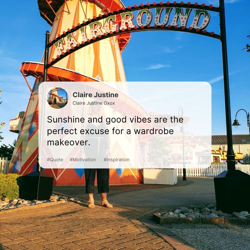 Sunshine and good vibes are the perfect excuse for a wardrobe makeover.