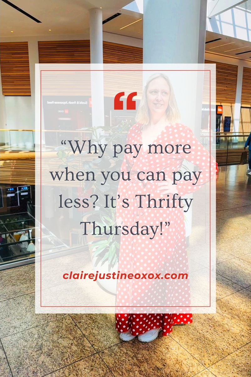 Why pay more when you can pay less? It's Thrifty Thursday!