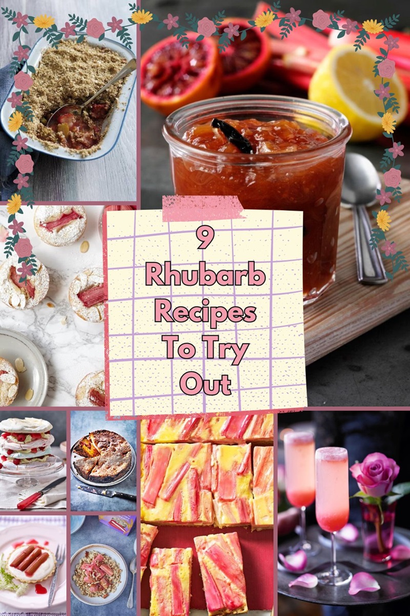 9 Rhubarb Recipes To Try Out This Spring