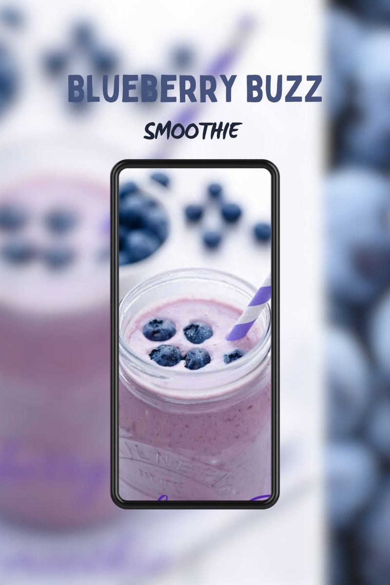 Blueberry Buzz Smoothie