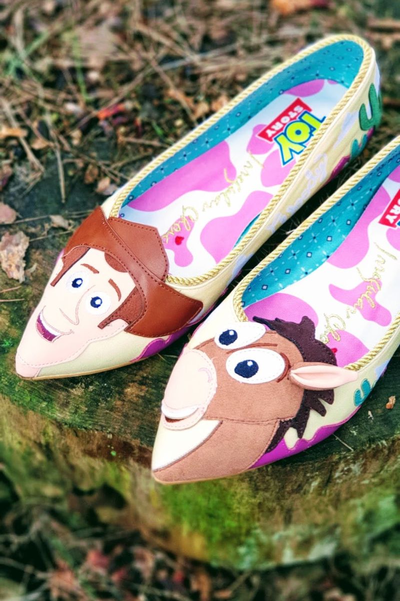 Cream Jumper Dress, Skinny Jeans, And Toy Story, Irregular Choice Shoes