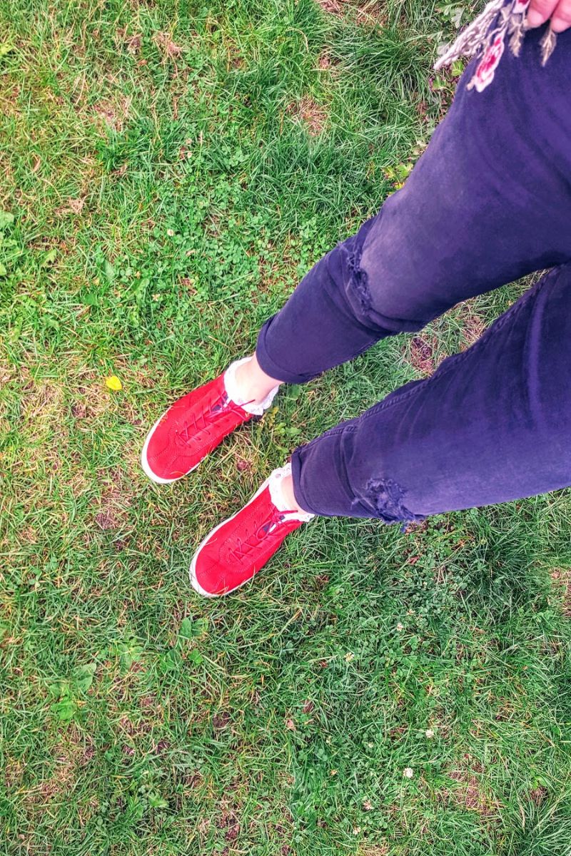 Red Trainers 