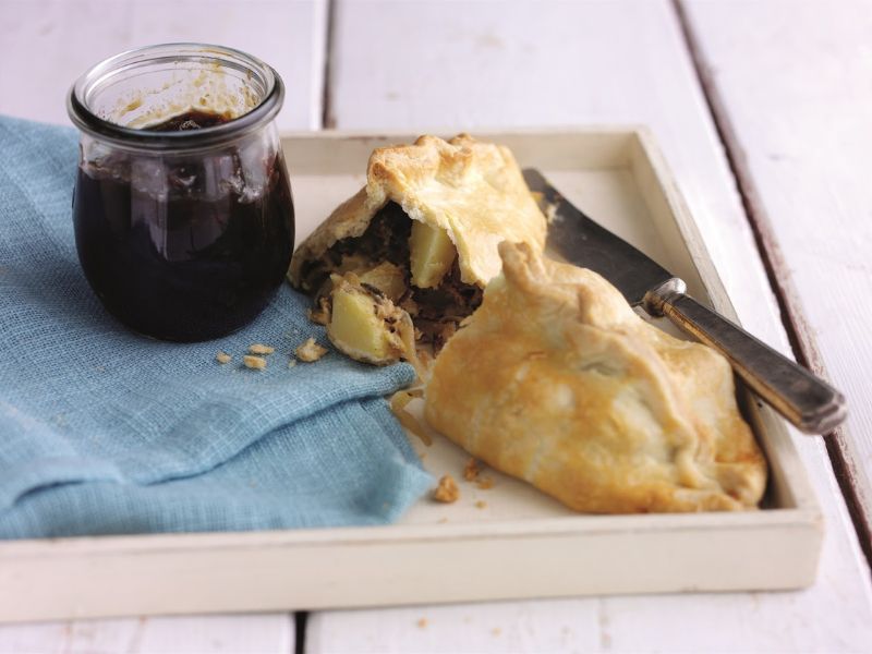 How To Make Jersey Royal Pasty with Quick Tomato Jam
