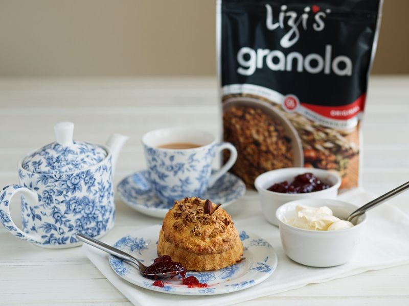 13 Tasty Scone Recipes For Afternoon Tea Lizi’s Granola Strawberries And Cream Scones