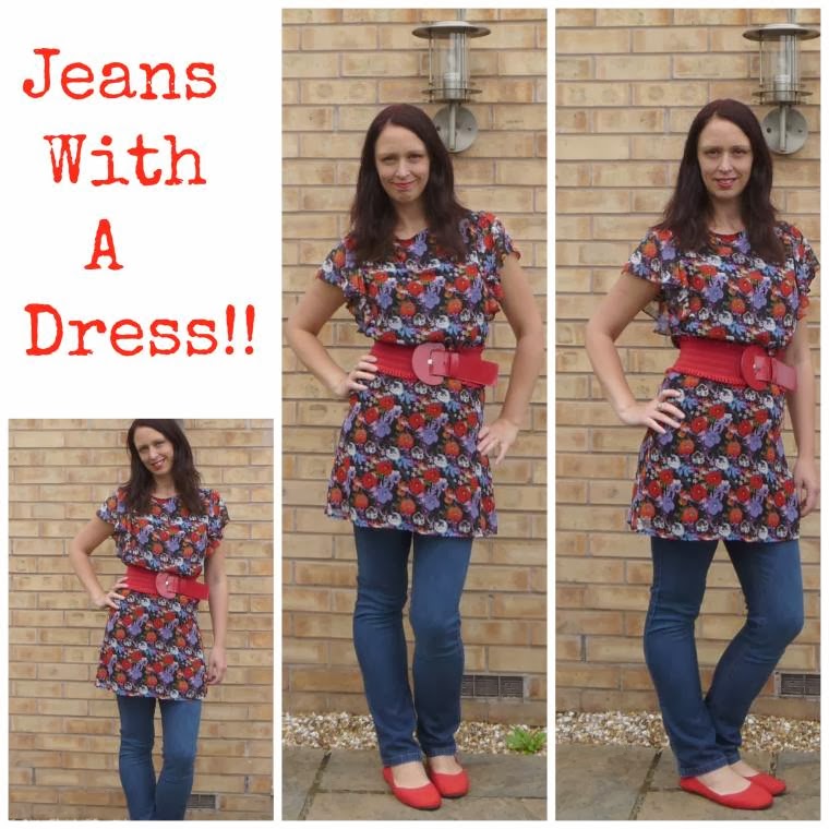 Jeans With A Dress