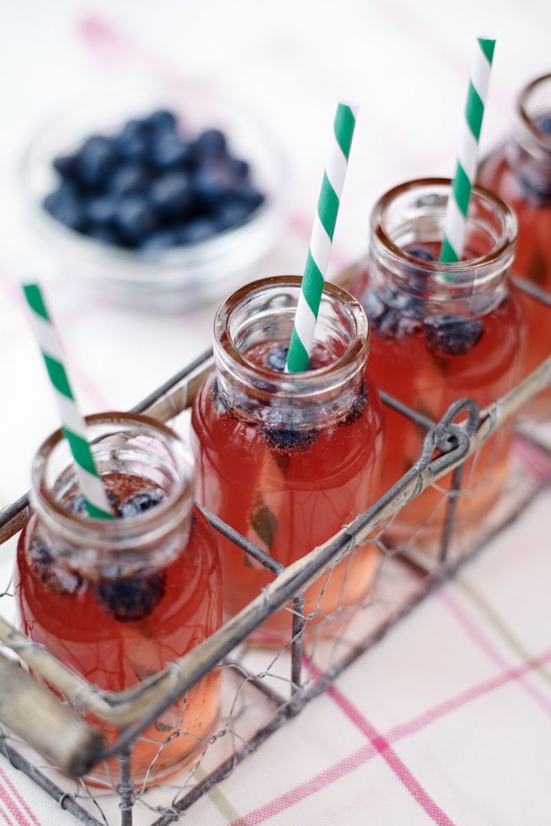 Blueberry Collins
