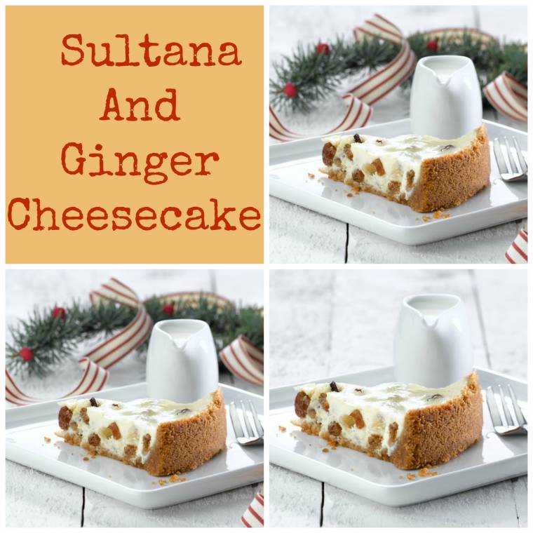 Sultana And Ginger Cheesecake