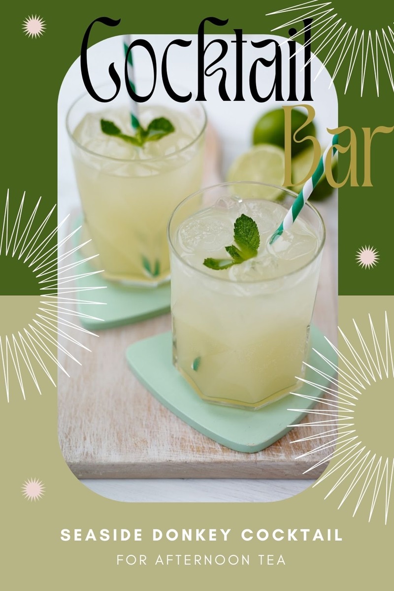 Seaside Donkey Cocktail For Afternoon Tea