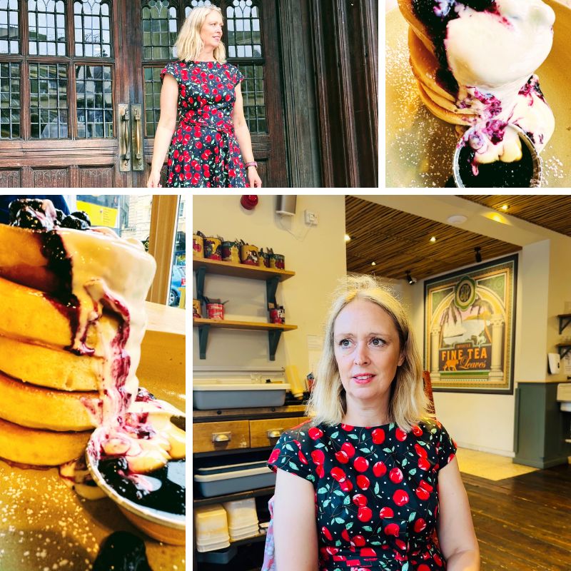 Styling A Cherry Afternoon Tea Swing Dress