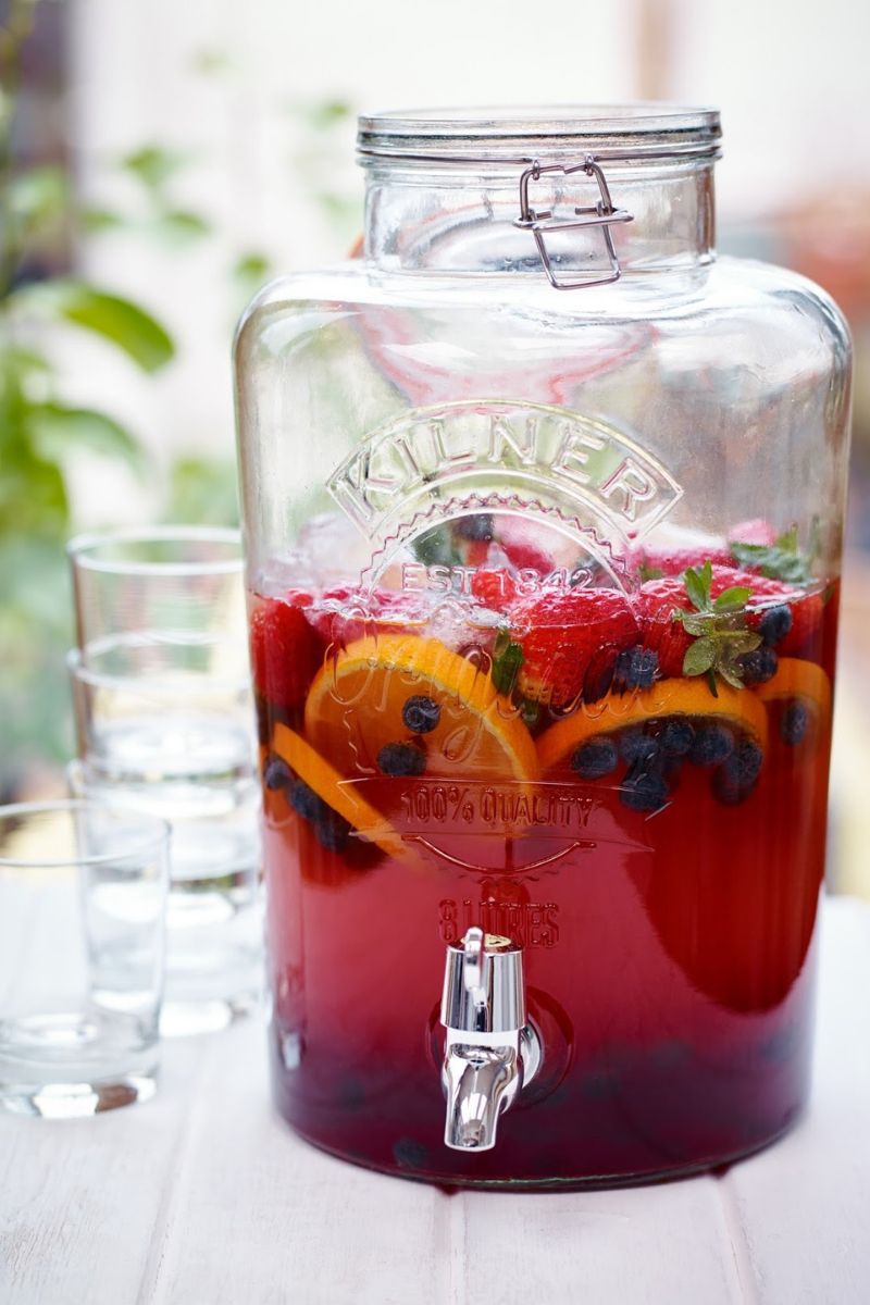 Turbo Sangria Cocktail For Afternoon Tea