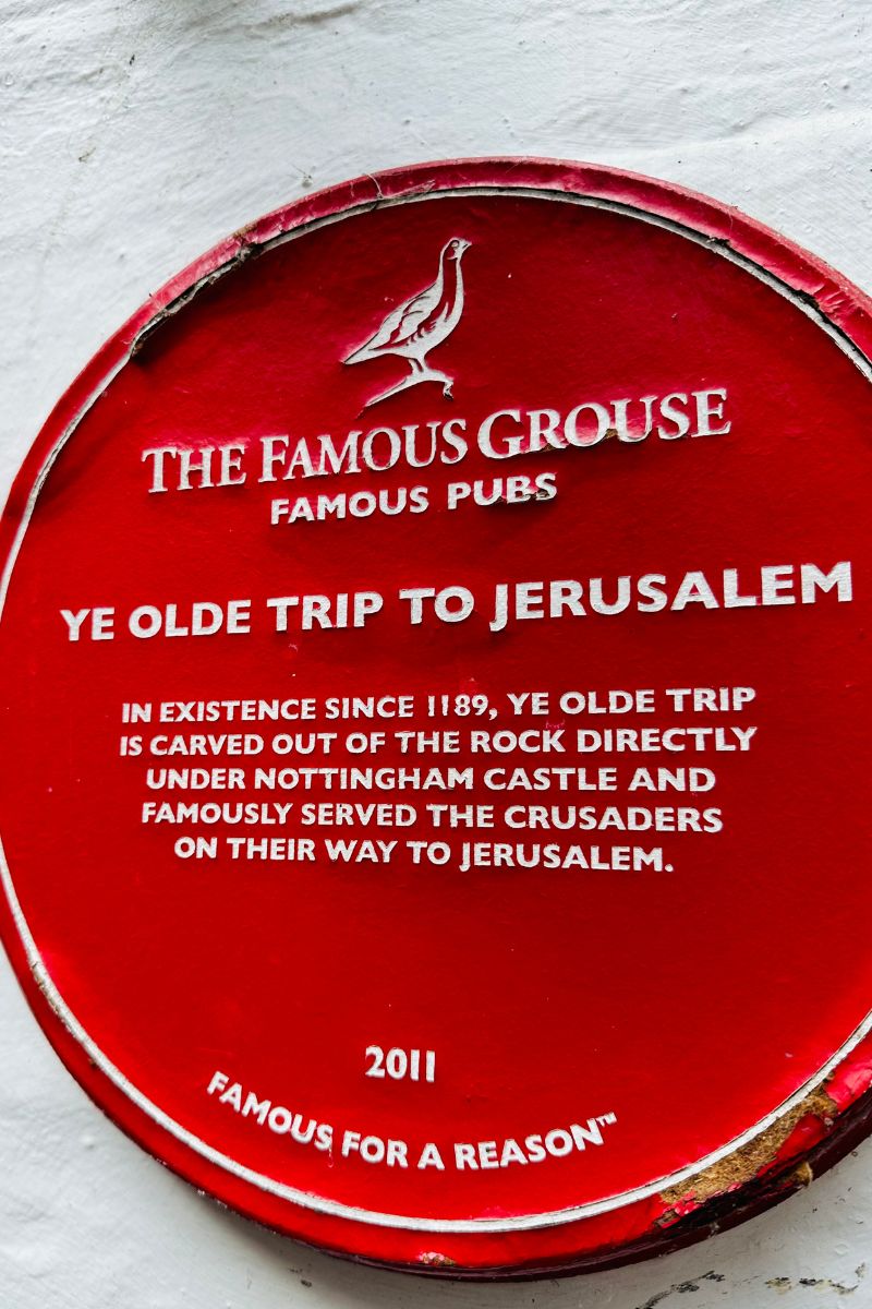 Ye Olde Trip To Jerusalem | Afternoon Drinks In Nottingham