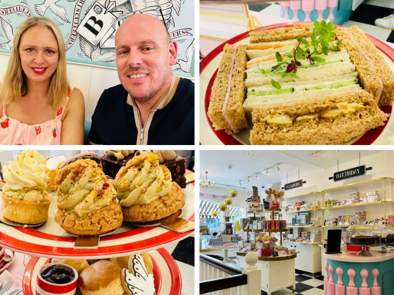 Afternoon Tea Experience At Biscuiteers In Notting Hill