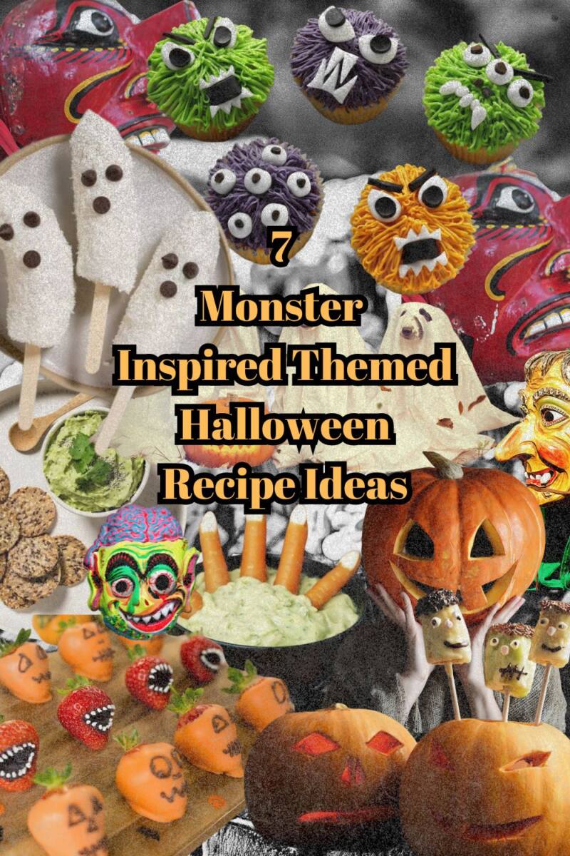7 Monster Inspired Themed Halloween Recipe Ideas