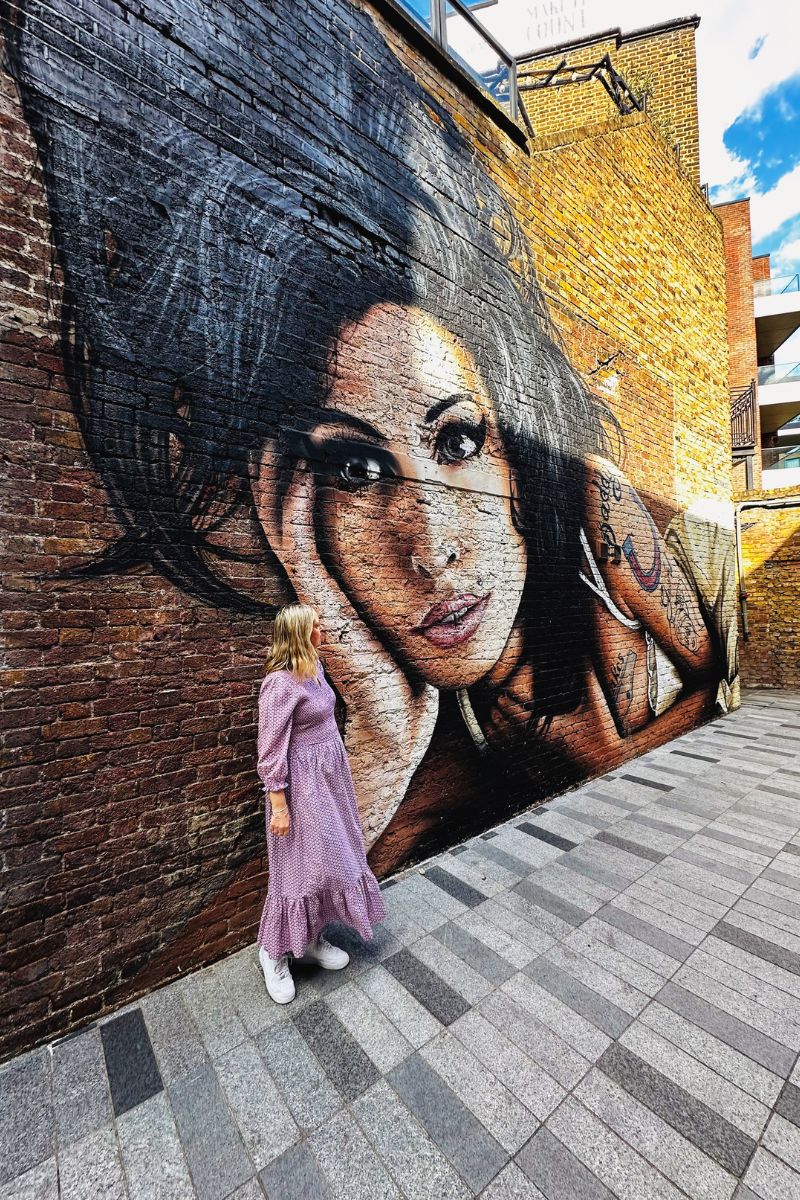 Finding The Amy Winehouse Street Art In Camden