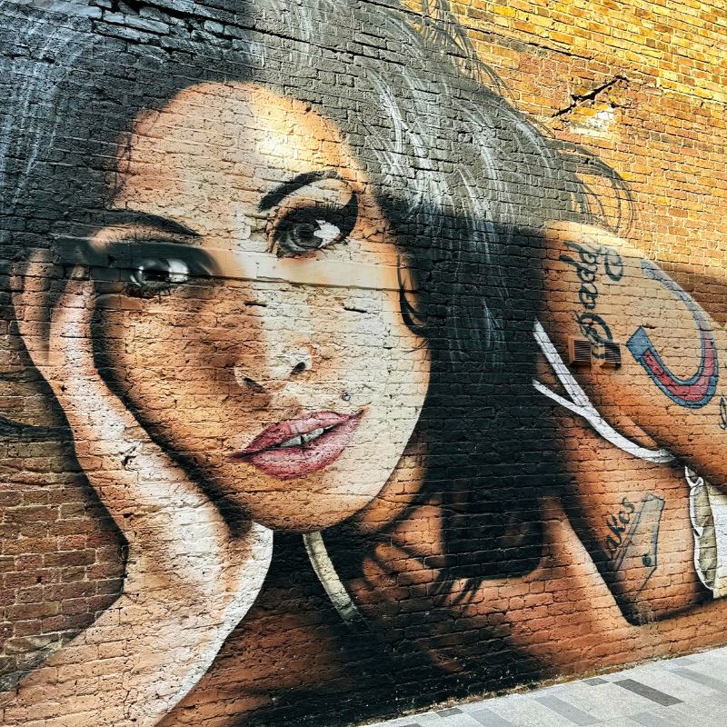 Finding The Amy Winehouse Street Art In Camden