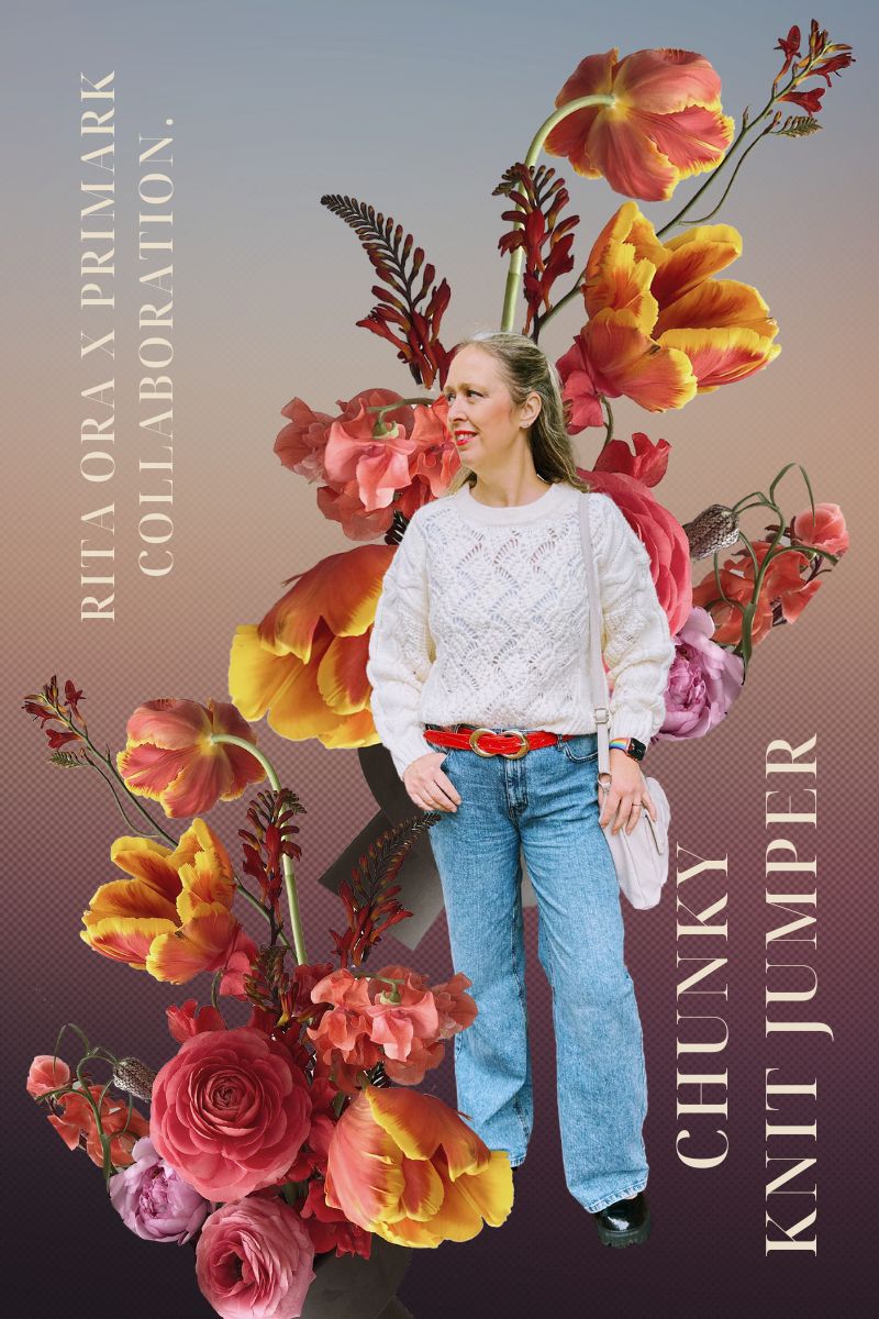 Styling A Chunky Knit Jumper From The Rita Ora X Primark Collection Rita Ora X Primark Collection