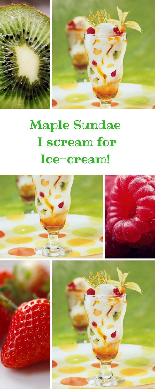 Maple Sundae Recipe Maple Sundae Recipe