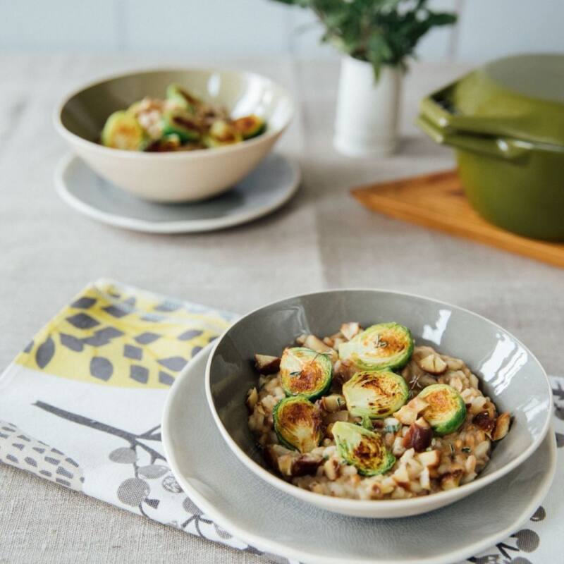 Brussel Sprout, Chestnut And Sage Risotto Recipe
