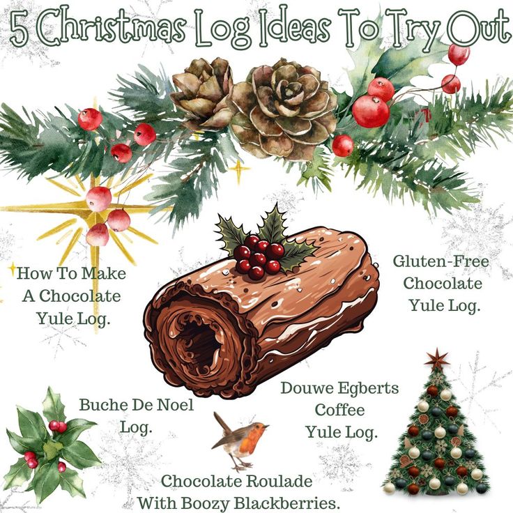 Christmas Log Recipes