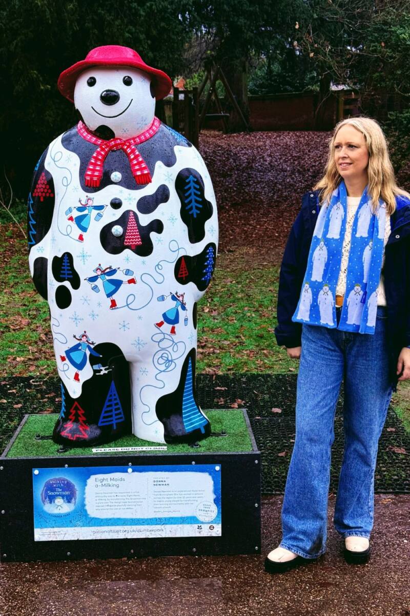 Eight Maids A-milking: A Whimsical Winter Wonderland At Clumber Park 