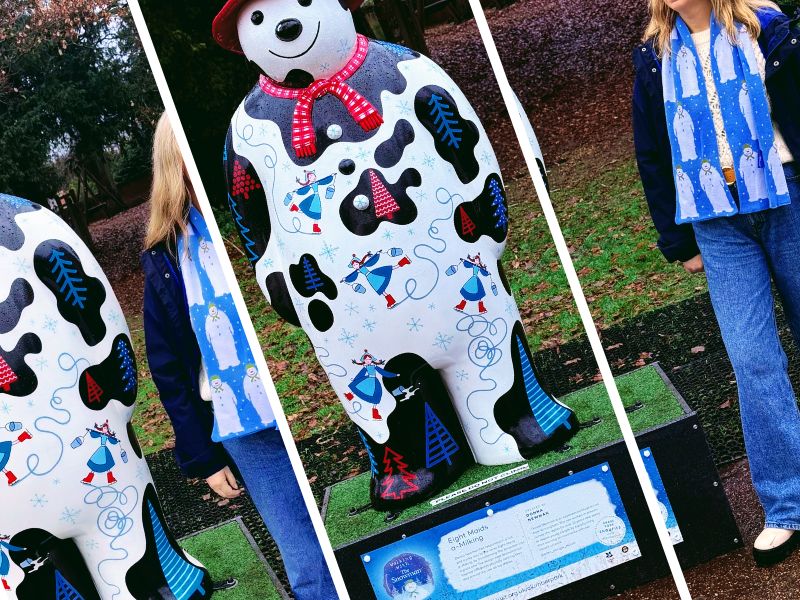 Eight Maids A-milking: A Whimsical Winter Wonderland At Clumber Park