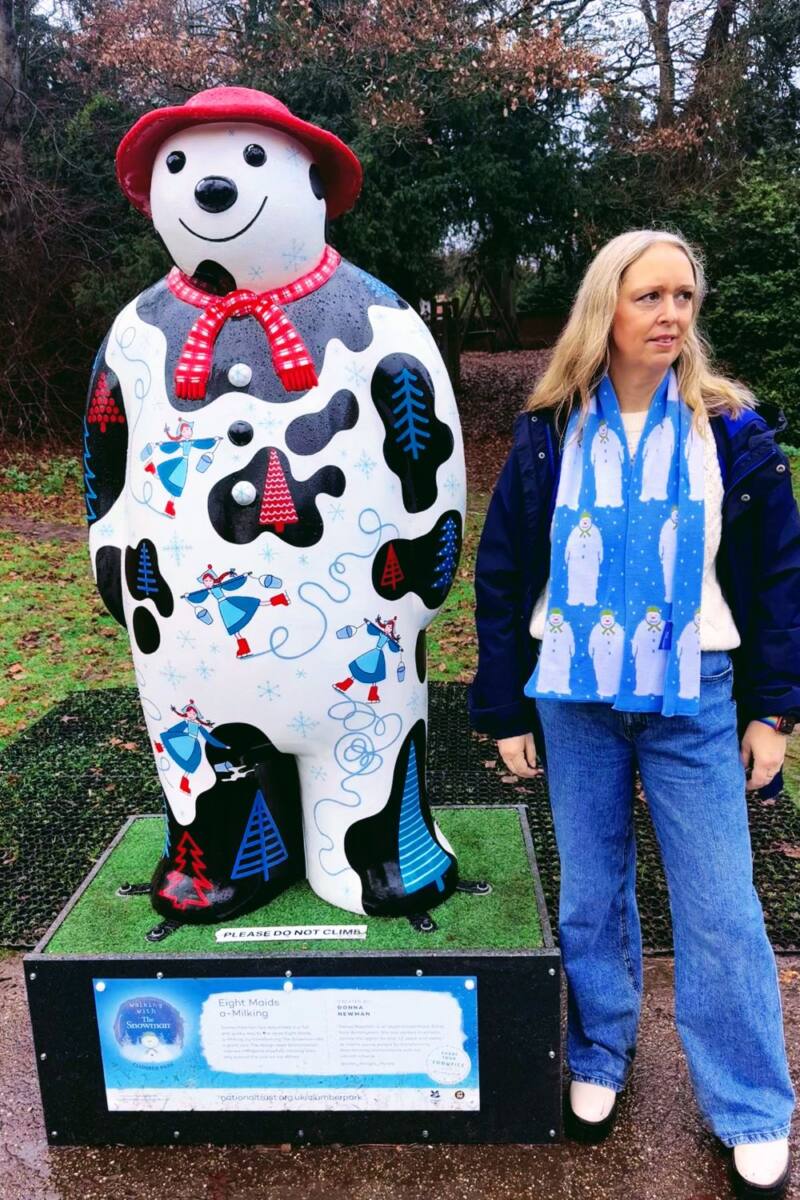 Eight Maids A-milking: A Whimsical Winter Wonderland At Clumber Park