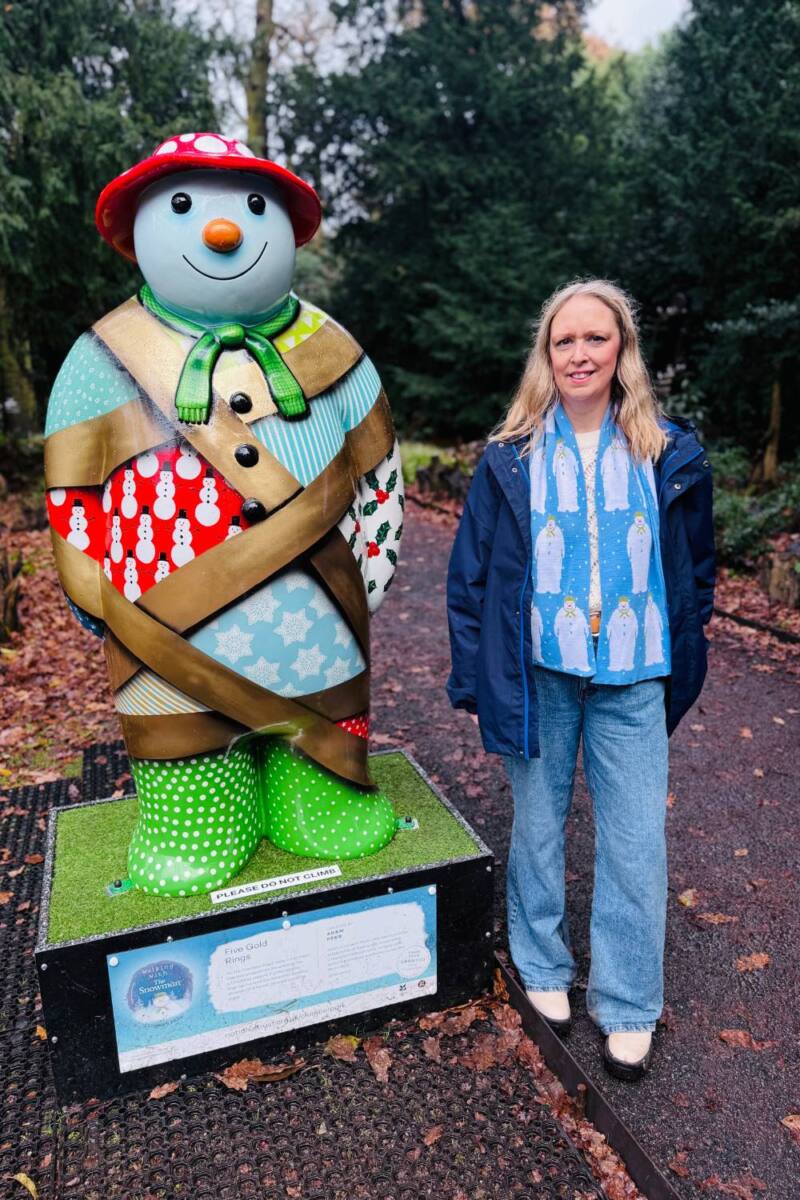The 5 Gold Rings Snowman: A Whimsical Winter Wonderland at Clumber Park