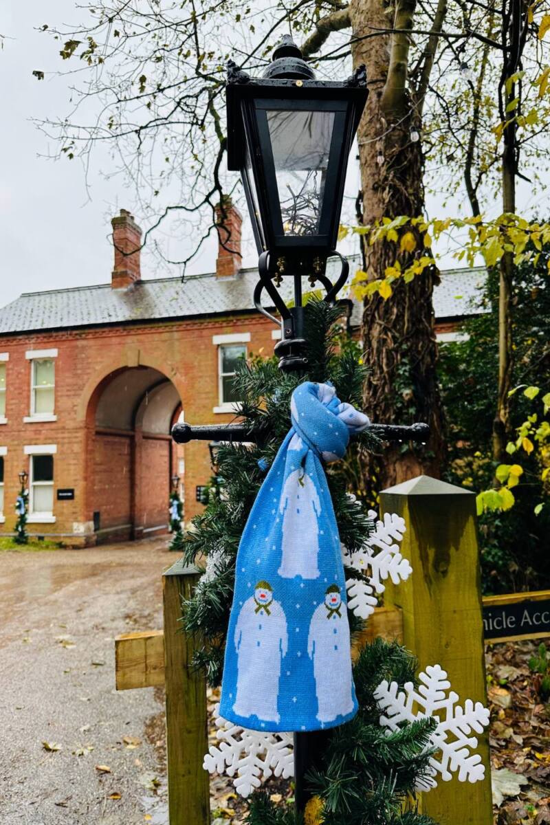 The Snowman At Clumber Park