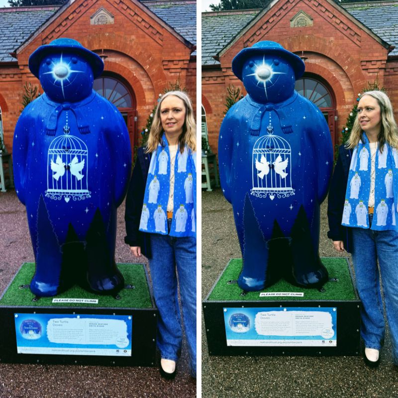 Two Turtle Doves Snowman