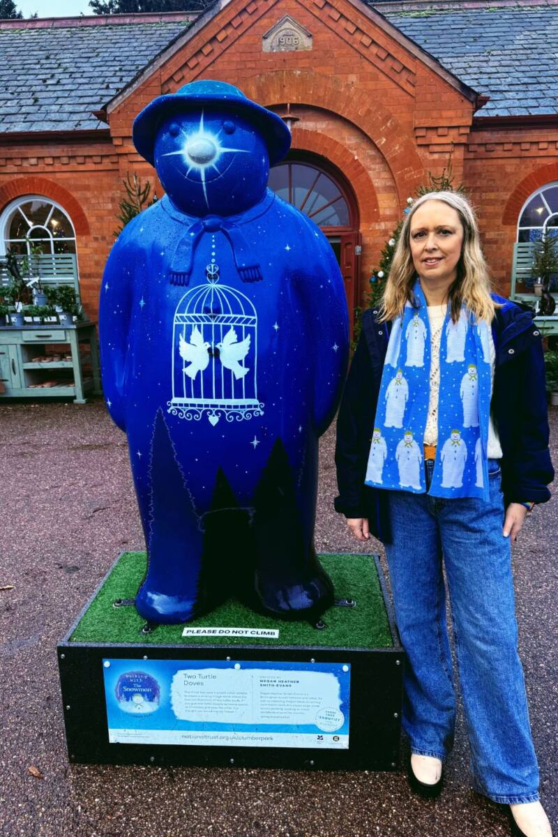 Two Turtle Doves Snowman