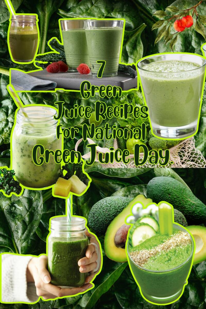 7 Green Juice Recipes For National Green Juice Day