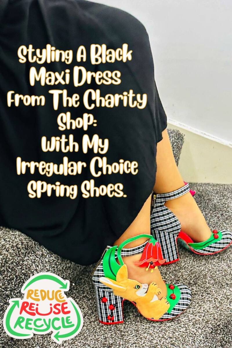 Styling A Black
Maxi Dress
From The Charity Shop