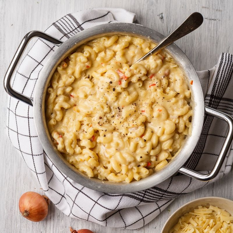 One Pot Stovetop Mac And Cheese With Shallots And Chilli One Pot Stovetop Mac And Cheese With Shallots And Chilli